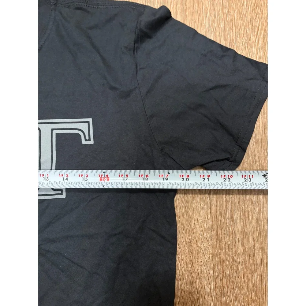 The Thread Shop 2021 Tour T-Shirt Mens Large Black Greek Letter Graphic Tee
